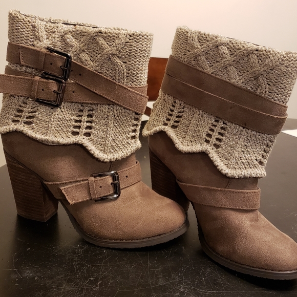 🌞VENUS sweater boots cable knit - Picture 10 of 16